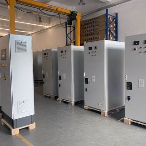 PLC Control Panels Ready for Shipping