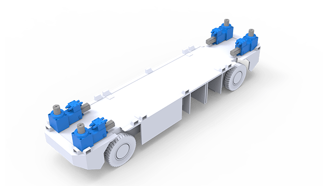 Micro Lifting System for Robotics